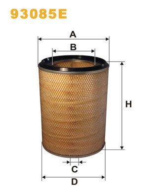 WIX FILTERS Воздушный фильтр 93085E